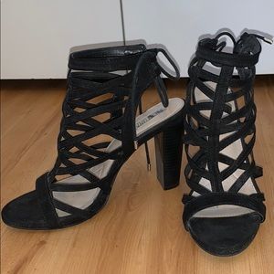 Black high heels